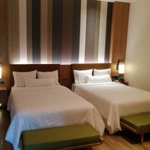 أحدث أثاث الفندق سرير مزدوج الصين فندق مشروع المقاول