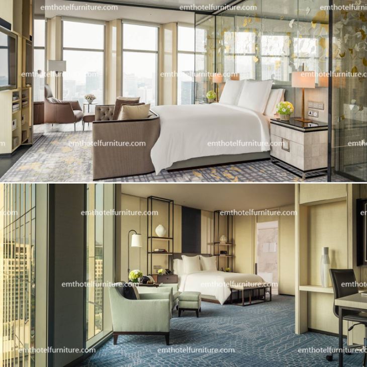 مجموعات أثاث غرف النوم المخصصة للأثاث البيئي لمتجر Star Hotel Furniture عبر الإنترنت